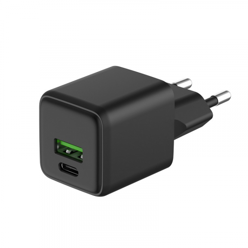 Сетевое зарядное устройство с двумя портами USB-A и USB-C, 20Вт GaN REXANT, цена за 1 шт