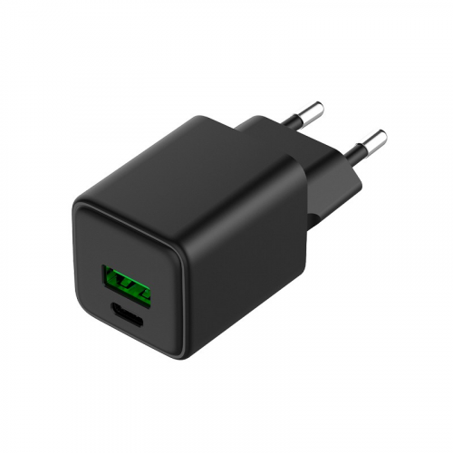 Сетевое зарядное устройство с двумя портами USB-A и USB-C, 30Вт GaN REXANT, цена за 1 шт