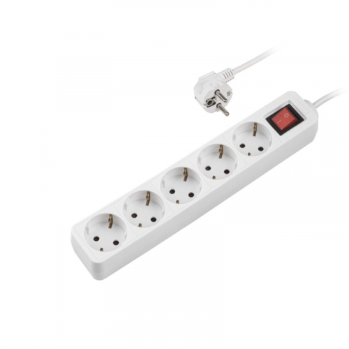 Удлинители бытовые FTS / Удлинитель ФАZА FTS-05-300 (5 х 3,0) заземл.,выкл. (5053052), цена за 1 шт