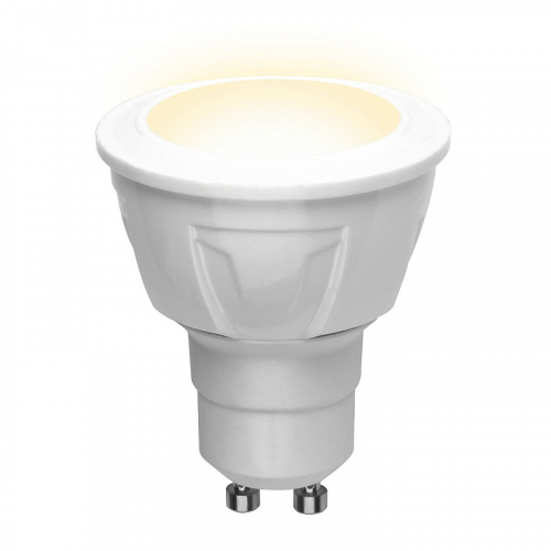 Лампы светодиодные Uniel LED-JCDR 6W/WW/GU10/FR PLP01WH картон, цена за 1 шт