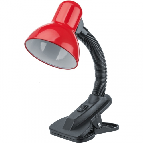 Настольная лампа Navigator 61 642 NDF-C011-60W-R-E27 прищепка, красный, цена за 1 шт