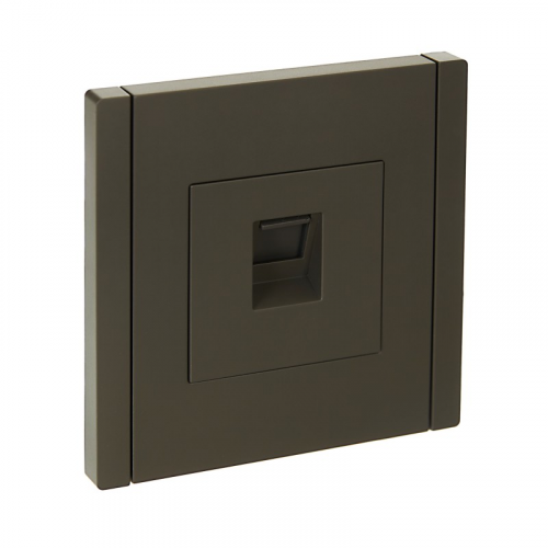 FORTE&PIANO Розетка компьютерная RJ45 кат.6 FP331 серый IEK, цена за 1 шт