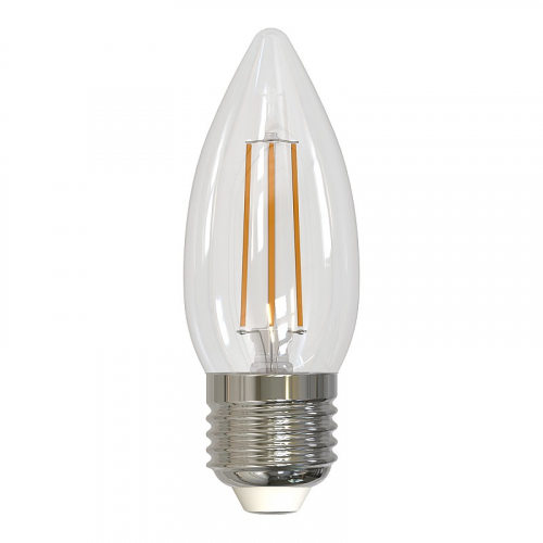 Лампы светодиодные Uniel LED-C35-5W/NW/E27/CL/DIM GLA01TR картон, цена за 1 шт