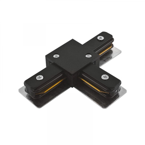 Аксессуары для трековых систем PTR / PTR CT-BL Коннектор черный T-обр. Jazzway (5010857), цена за 1 шт