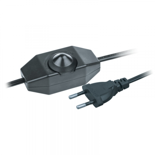 Шнур Navigator 61 603 NPS-FS02-170-2x0.5-BL 1.7 м с диммируемым выкл. черный, цена за 1 шт