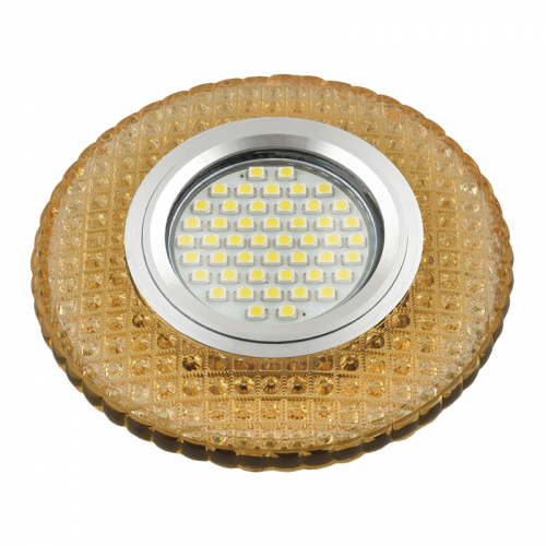 Светильники встраиваемые Fametto DLS-L135 GU5.3 GLASSY/GOLD, цена за 1 шт