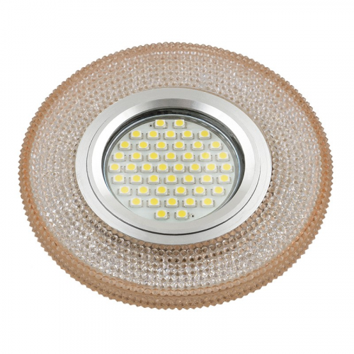 Светильники встраиваемые Fametto DLS-L142 GU5.3 GLASSY/LIGHT TEA, цена за 1 шт