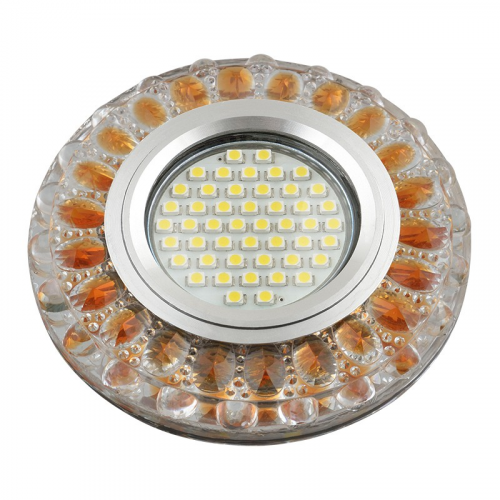 Светильники встраиваемые Fametto DLS-L151 GU5.3 GLASSY/GOLD, цена за 1 шт
