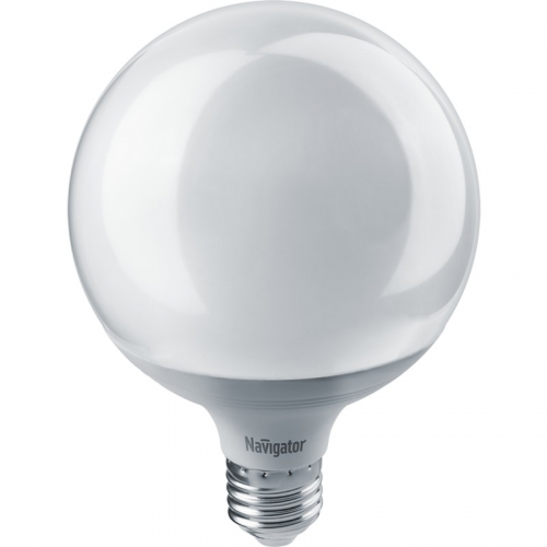 Светодиодная лампа шар Navigator 14 165 NLL-G120-18-230-4K-E27, цена за 1 шт