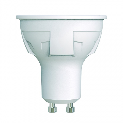 Лампы светодиодные Uniel LED-JCDR 6W/WW/GU10/FR/DIM PLP01WH картон, цена за 1 шт
