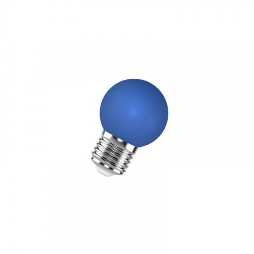 FL-LED DECO-GL45 1W E27 BLUE 230V E27 синий (LED шарик) FOTON - лампа, цена за 1 шт