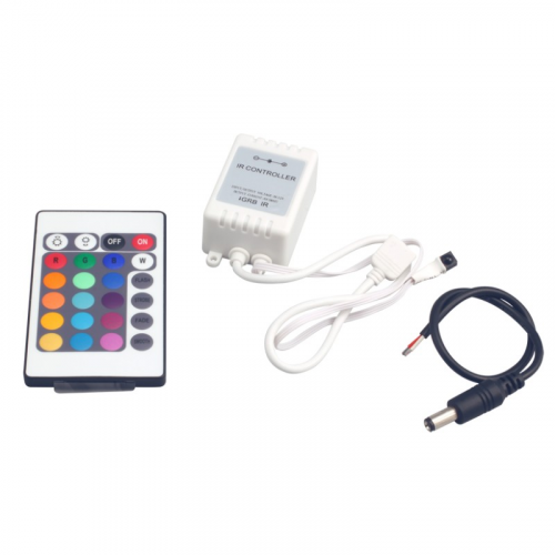 Аксессуары / Контроллер ZC-1000RC RGB 12V 3x2А = 72w (IR) Jazzway (3327385), цена за 1 шт