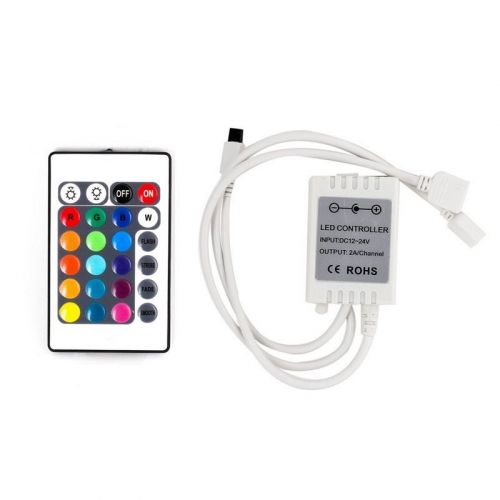 LED RGB контроллер инфракрасный (IR) 12 V/6 A инфракрасный (IR) LAMPER, цена за 1 шт