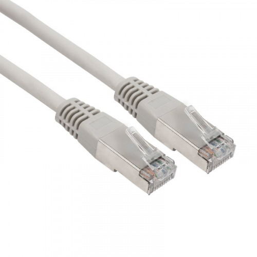 Шнур коммутационный, патч-корд F/UTP RJ45-RJ45, CAT 6, LSZH серый, 0,5м REXANT, цена за 1 шт