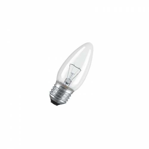 CLASSIC B CL 60W 230V E27 (свеча прозрачная d35x99) - лампа OSRAM, цена за 1 шт