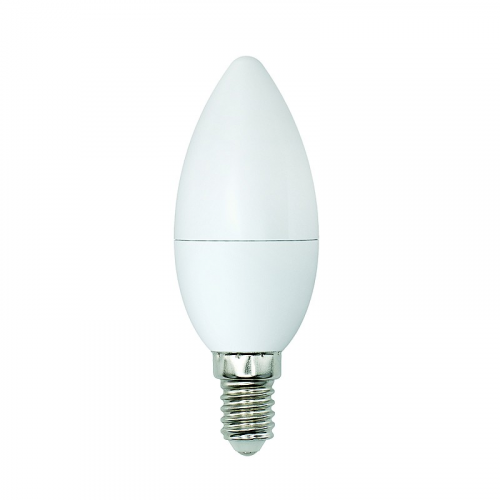 Лампа светодиодная LED-C37-6W/WW+NW/E14/FR PLB01WH, цена за 1 шт