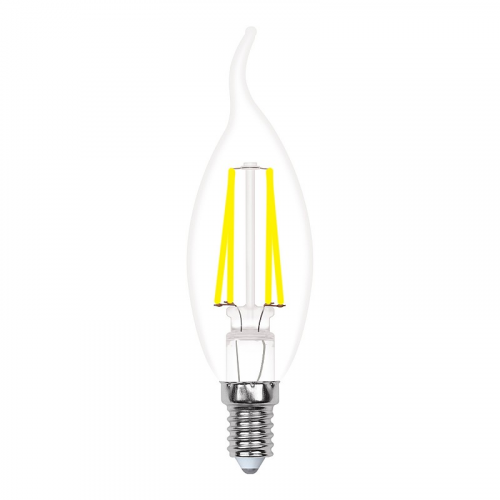 Лампы светодиодные Uniel LED-CW35-5W/WW/E14/CL/MB GLM10TR картон, цена за 1 шт