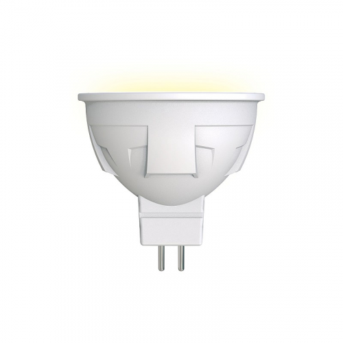 Лампы светодиодные Uniel LED-JCDR 6W/WW/GU5.3/FR PLP01WH картон, цена за 1 шт