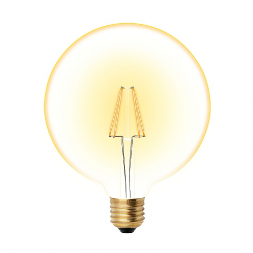Лампы VINTAGE Uniel LED-G125-8W/GOLDEN/E27 GLV21GO, цена за 1 шт