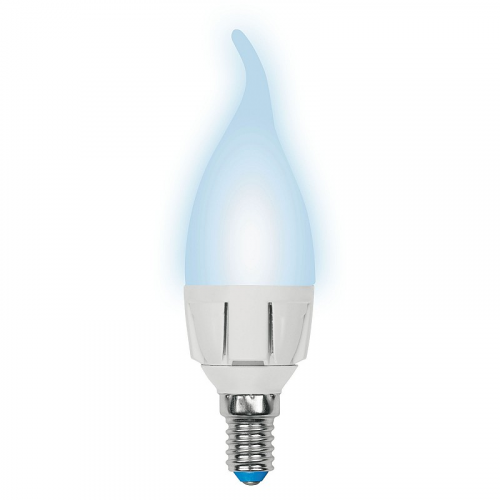 Лампы светодиодные Uniel LED-CW37 7W/NW/E14/FR PLP01WH картон, цена за 1 шт