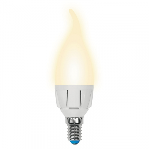 Лампы светодиодные Uniel LED-CW37 7W/WW/E14/FR PLP01WH картон, цена за 1 шт