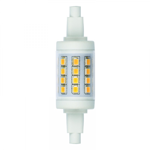 Лампа светодиодная LED-J78-6W/WW/R7s/CL PLZ06WH, цена за 1 шт