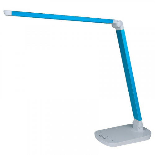 Лампа настольная TLD-521 Blue/8W/LED/800Lm/5000K/Dimmer/Цвет-синий металлик, цена за 1 шт