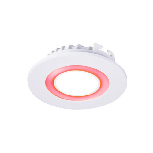 Встраиваемый светодиодный светильник PPL-R 12085 (12031) 6W/2W 6500K red красный/круглый Jazzway, цена за 1 шт