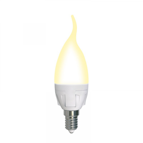 Лампы светодиодные Uniel LED-CW37 7W/3000K/E14/FR/DIM PLP01WH картон, цена за 1 шт