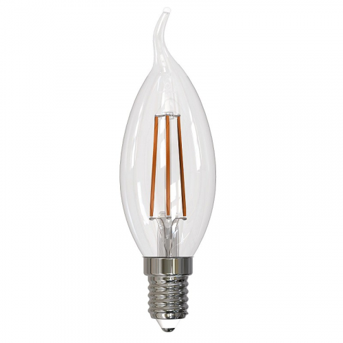 Лампы светодиодные Uniel LED-CW35-9W/4000K/E14/CL/DIM GLA01TR картон, цена за 1 шт