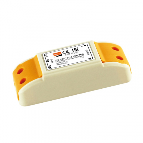 Аксессуары / PPS CVP 12012 12V1.00A=12w IP20 пластик Jazzway (1032447), цена за 1 шт