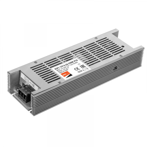 Аксессуары / BSPS 12V16,50A=200W IP20 3 г.гар. Jazzway (2859433A), цена за 1 шт