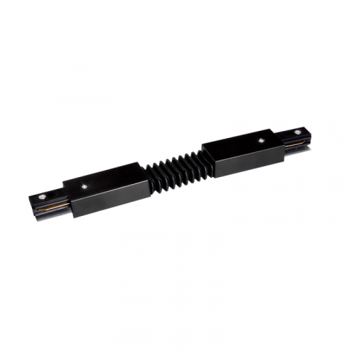 Аксессуары для трековых систем PTR / PTR CF-BL Коннектор гибкий чёрный Jazzway (5014732), цена за 1 шт