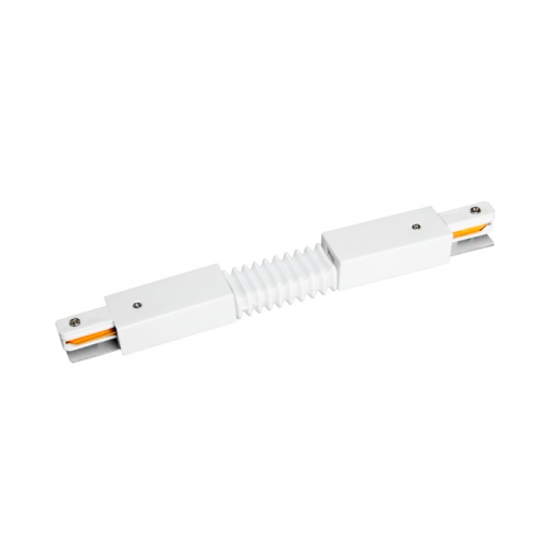 Аксессуары для трековых систем PTR / PTR CF-WH Коннектор гибкий белый Jazzway (5014749), цена за 1 шт