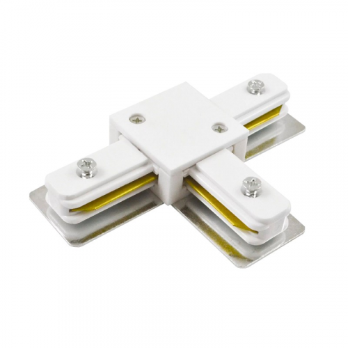 Аксессуары для трековых систем PTR / PTR CT-WH Коннектор белый T-обр. Jazzway (5010864), цена за 1 шт