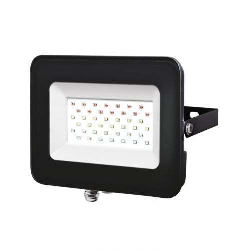 Прожекторы светодиодные / PFL- 30W RGB BL IP65 Прожектор ЧЕРНЫЙ Jazzway (5016408), цена за 1 шт