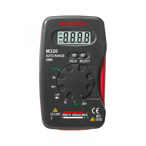Портативный мультиметр M320 MASTECH, цена за 1 шт