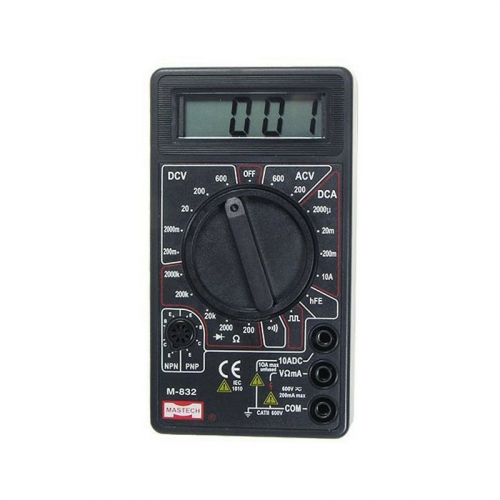 Портативный мультиметр M832 MASTECH, цена за 1 шт