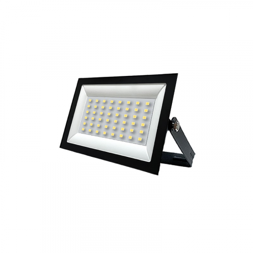 FL-LED Light-PAD 50W Black 4200К 4250Лм 50Вт AC220-240В 145x112x30мм 270г - Прожектор, цена за 1 шт