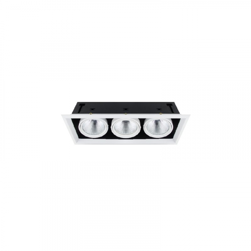 FL-LED Grille-111-3 90W 3000K 500*185*150мм 90Вт 7200Лм (светильник карданный светодиодный белый), цена за 1 шт