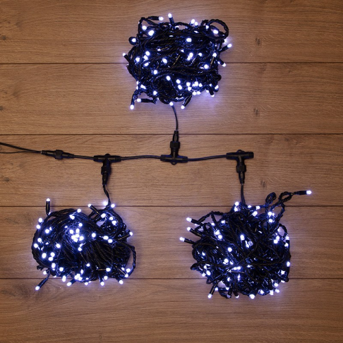 Гирлянда LED ClipLight 24V, 3 нити по 10 метров, цвет диодов Белый, цена за 1 шт