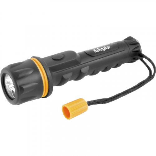 Фонарь Navigator 71 584 NPT-R06-2AA Пластик + резина. 1LED 0.5Вт, цена за 1 шт