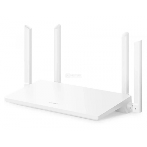 Маршрутизатор (роутер) Huawei WS7001 V2, 100/1000, 3xLAN, WiFi 802.11ax до 1500 Мбит/с (2,4 и 5 ГГц) WiFi AX2, Белый 53030ADX