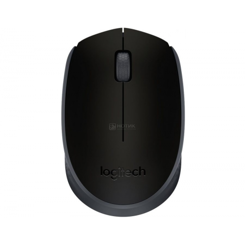 Мышь беспроводная Logitech M171, 1000dpi, Черный 910-004424