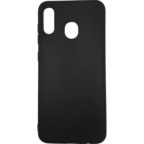 Чехол-накладка ONEXT для смартфона Samsung Galaxy A20, Термополиуретан, Black, Черный, 70809