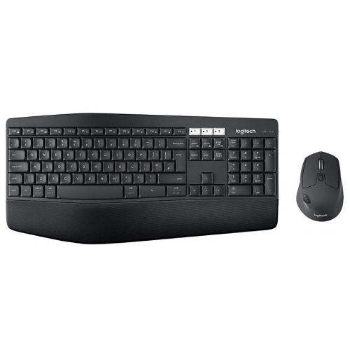 Комплект беспроводной клавиатура + мышь Logitech MK850 Performance, Bluetooth/USB, Черный 920-008232