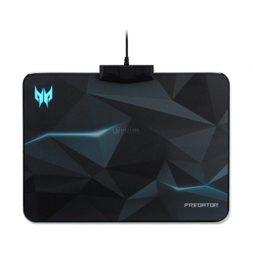 Коврик для мыши игровой Acer Predator PMP810, USB, 355x256 мм, Черный NP.MSP11.008