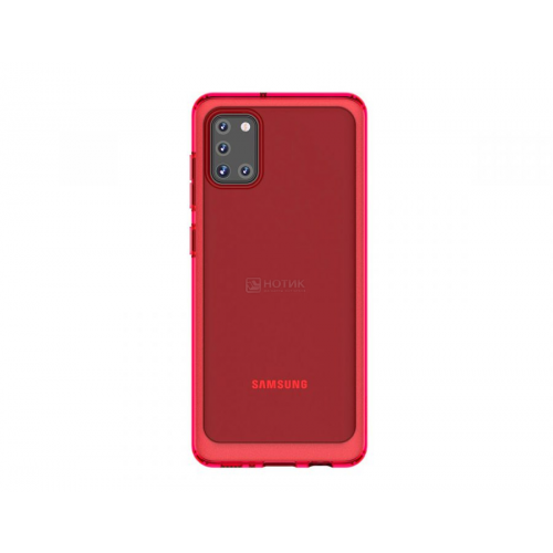 Чехол-накладка Araree A Cover для смартфона Samsung Galaxy A31, Термополиуретан, Red, Красный, GP-FPA315KDARR