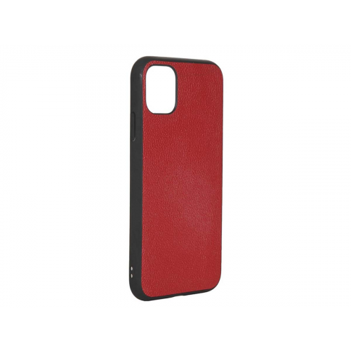 Чехол-накладка LuxCase для iPhone 11 PL+, Кожа/Полиуретан, Красный 66003