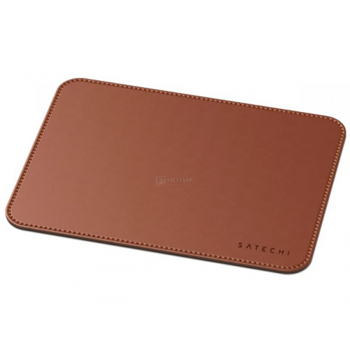 Коврик для мыши Satechi Eco Leather Mouse Pad, 250x190 мм, Коричневый ST-ELMPN